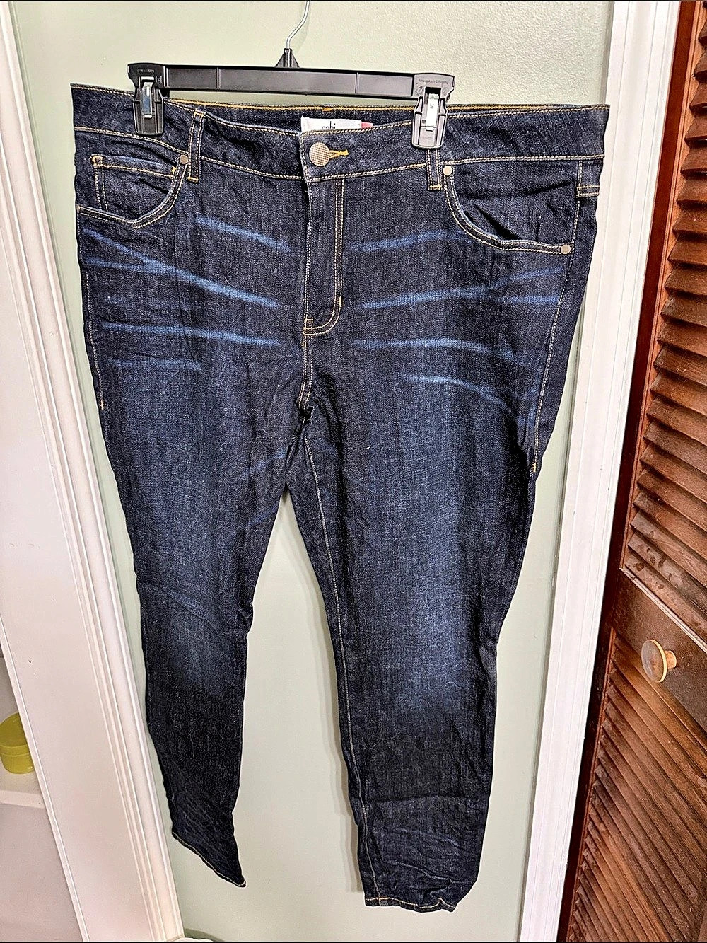 cabi Skinny Jeans Waist 18 Blue